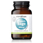 Viridian Organic Sage 400mg - 30 Veg Caps