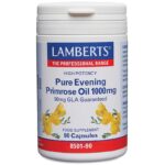 Lamberts Health Care Pure Evening Primrose Oil 1000mg - Fill Size 90 Capsules
