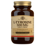 Solgar L-Tyrosine 500 mg Vegetable Capsules - Pack of 50