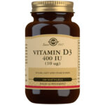 Solgar Vitamin D3 400 IU (10 mg) Softgels - Pack of 100
