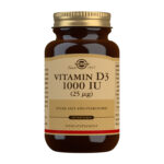 Solgar Vitamin D3 1000 IU (25 mg) Softgels - Pack of 250