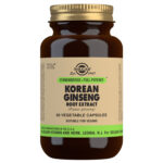 Solgar Korean Ginseng Root Extract Vegetable Capsules - Pack of 60