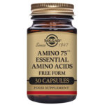 Solgar Amino 75 Essential Amino Acids Vegetable Capsules - Pack of 30