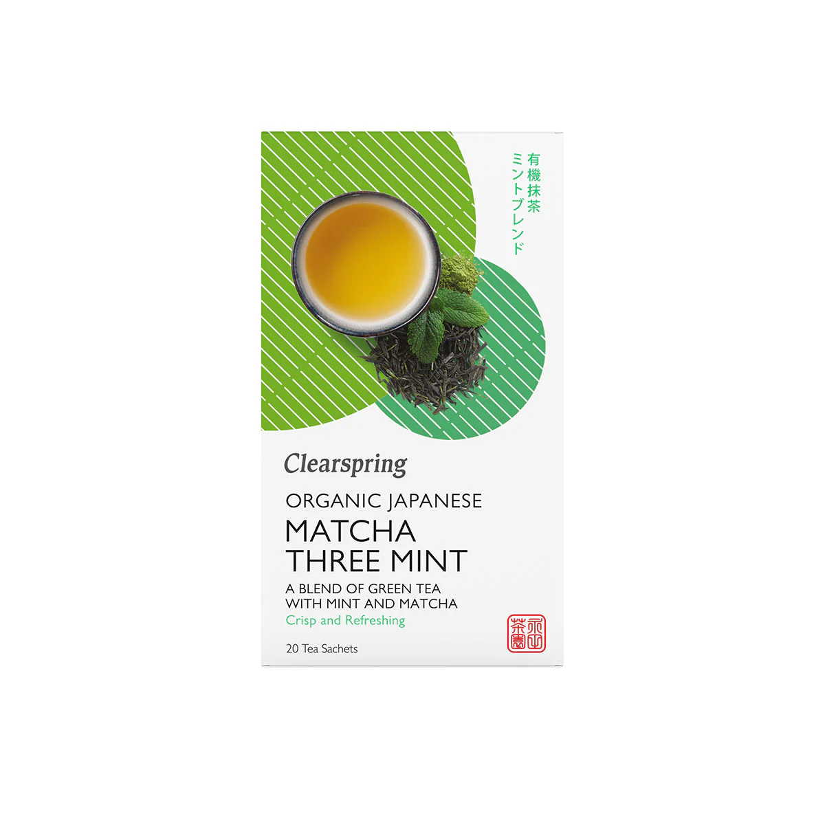 Clearspring Matcha Genmaicha 20 Tea Sachets