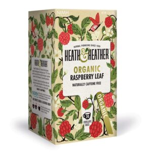 Heath and Heather Raspberry Leaf 20 Tea Bags