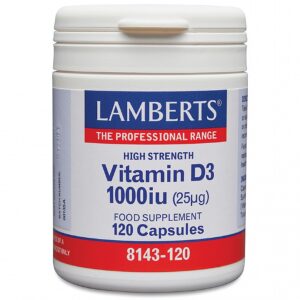 Lamberts Vitamin D3 1000iu 120 Capsules