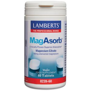 Lamberts MagAsorb 60 Tablets