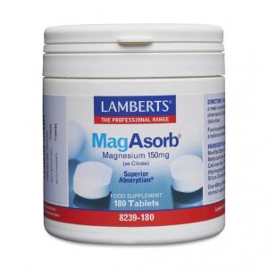Lamberts MagAsorb 180 Tablets