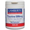 Lamberts Taurine 500mg 60 Capsules
