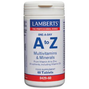 Lamberts A-Z Multivitamins and Minerals 60 Tablets