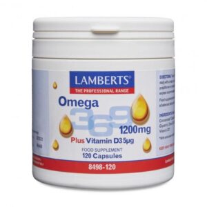 Lamberts Omega 3 6 9 1200mg 120 Capsules