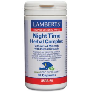 Lamberts Night Time Herbal Complex 60 Capsules
