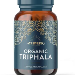 Ayurvediq Wellness Organic Triphala 120 Vegan Capsules