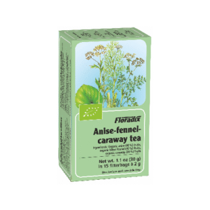 Floradix Anise-Fennel-Caraway Tea Bags 15 Teabags