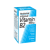 HealthAid Vitamin B2 (Riboflavin) 100mg - Prolonged Release 60 Tablets