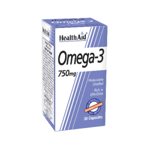 HealthAid Omega 3 750mg (EPA 425mg, DHA 325mg) 60 Capsules