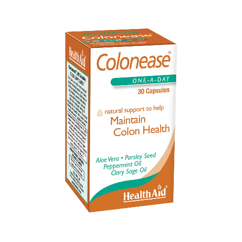 HealthAid Colonease (Peppermint & Aloe Vera Plus) 30 Capsules
