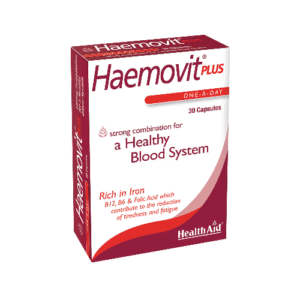 HealthAid Haemovit Plus Blister 30 Capsules