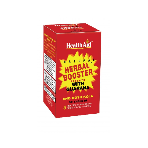 HealthAid Herbal Booster with Guarana 30 Tablets