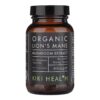 Kiki Health Organic Lion's Mane Mushroom Extract 400mg 60's Vegetarian Capsules