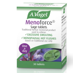 A Vogel Menoforce Sage 30 Tablets for Menopausal Hot Flushes and Night Sweats