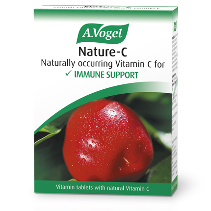 A.Vogel Chewable Nature-C vitamin C tablets for Immune Support from natural fruit sources 36 Tablets