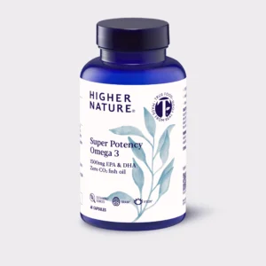 Higher Nature Super Potency Omega 3 60 Capsules
