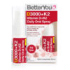 BetterYou Vitamin D+K2 Oral Spray 12ml