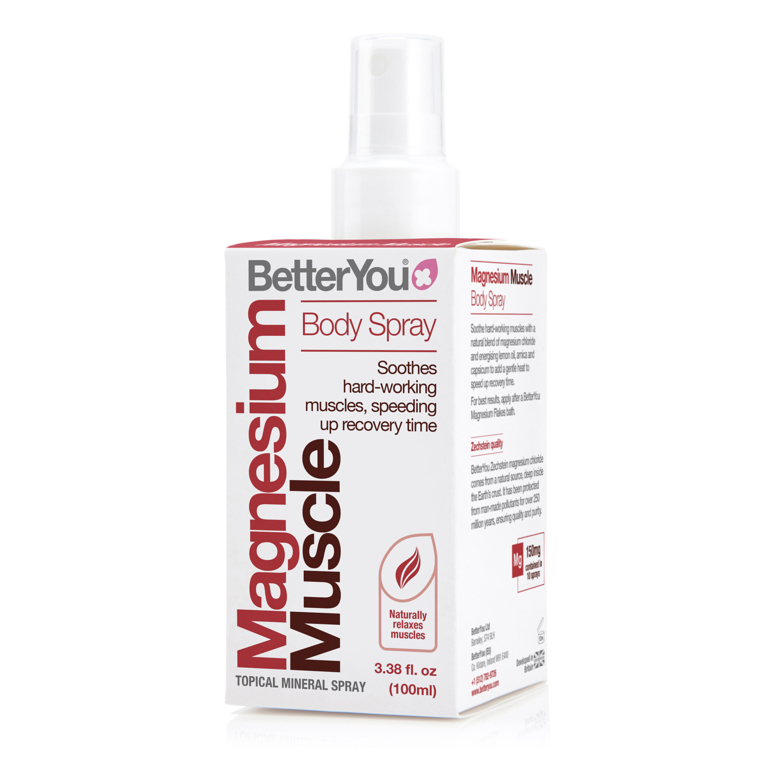 BetterYou Magnesium Muscle Body Spray 100ml