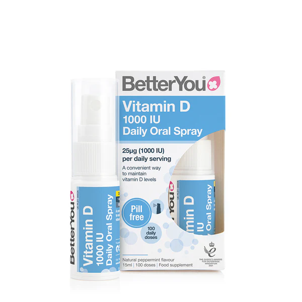 BetterYou D1000 Vitamin D Daily Oral Spray 15ml