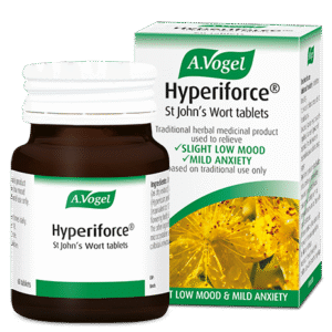 A.Vogel Hyperiforce St John's Wort Tablets used to relieve the symptoms of slightly low mood and mild anxiety 60 tablets