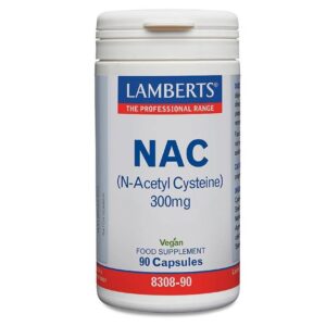 Lamberts N-ACETYL Cysteine (NAC) 600mg 90 Capsules