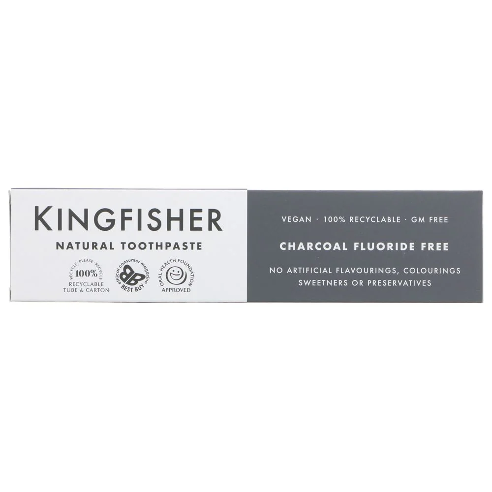 Kingfisher Charcoal Natural Toothpaste 100ml
