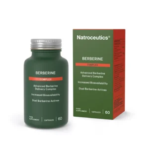 Natroceutics Advanced Berberine Complex Dual berberine actives 60 Vegan Capsules