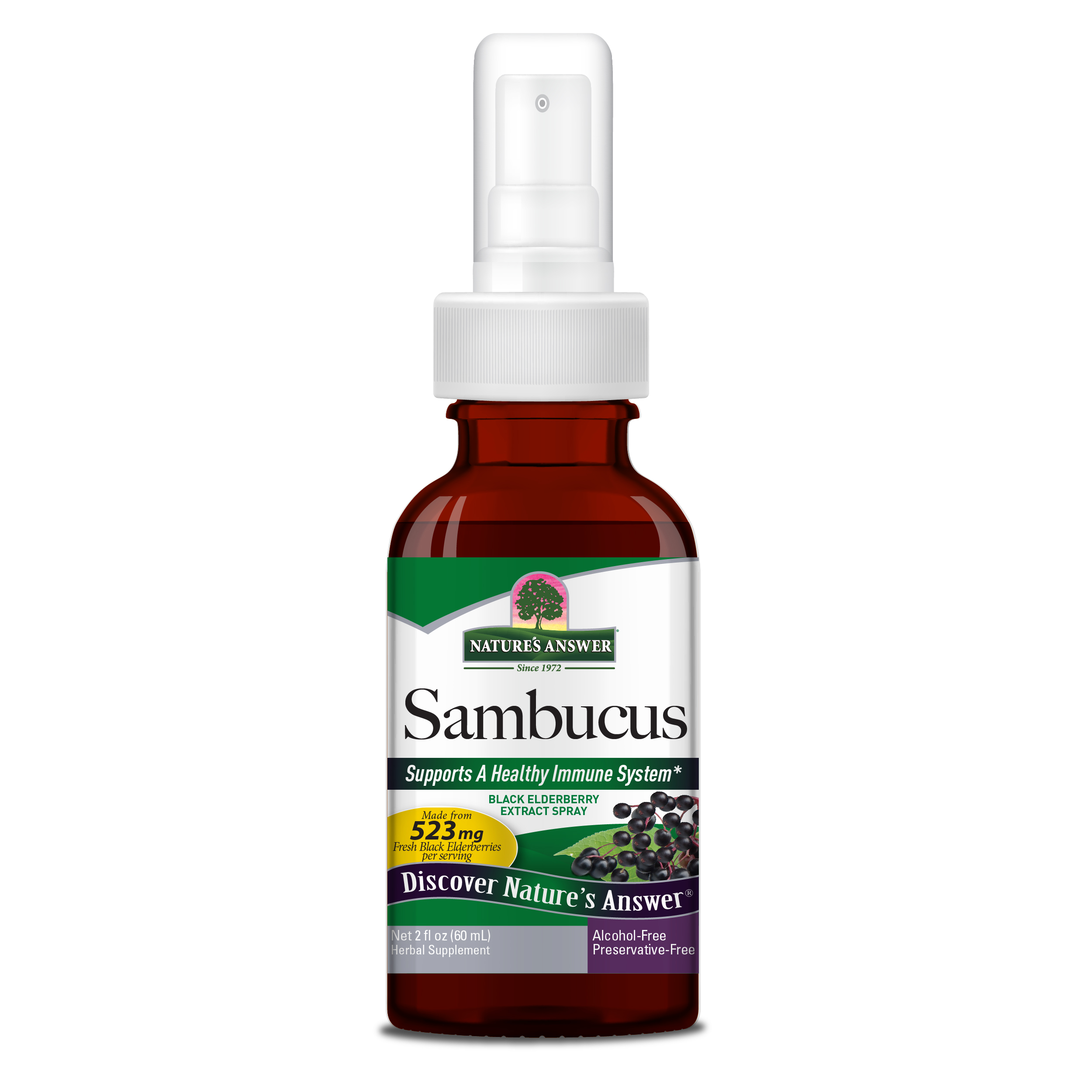 Nature's Answer Sambucus Throat Spray 60ml