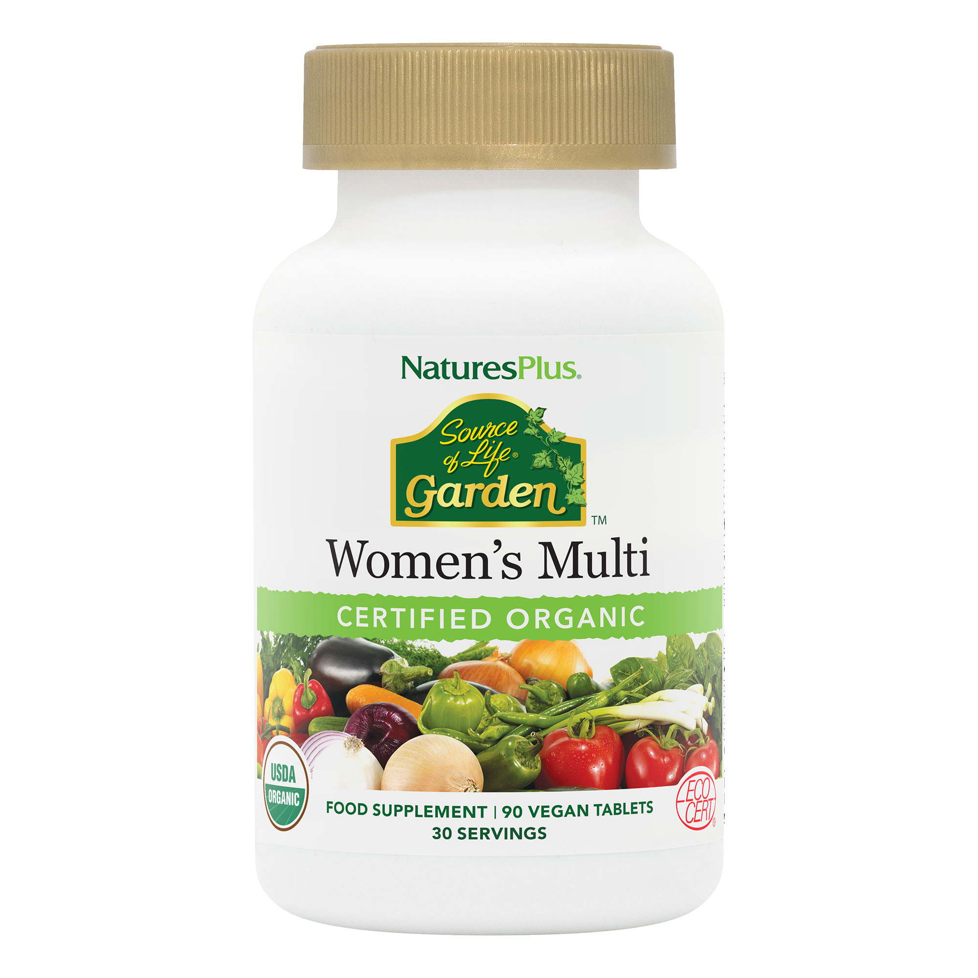 Natures Plus Source of Life Garden Womens Multi 90 Vegan Tablets