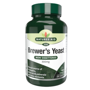 Natures Aid Brewers Yeast 300mg 500 Tablets