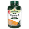 Natures Aid Vitamin C 500mg Chewable (With Rosehips & Citrus Bioflavonoids) 100 Tablets