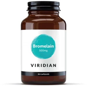 Viridian Bromelain 500mg 30 Vegan Capsules