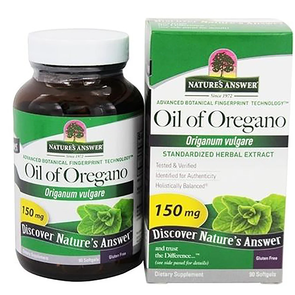 Nature's Answer Oil of Oregano 150mg 90 Softgels