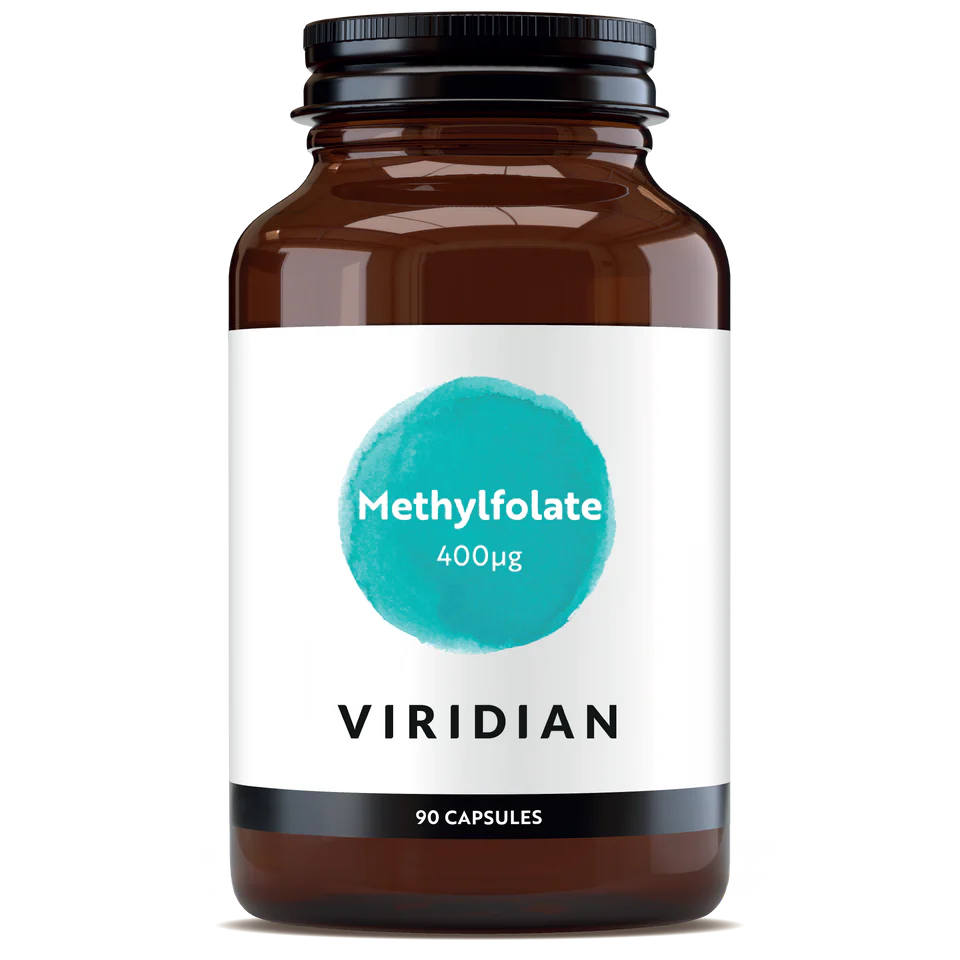 Viridian Methylfolate 400ug 90 Capsules