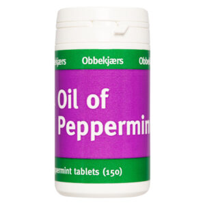 Obbekjaers Oil of Peppermint 150 Tablets