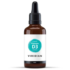 Viridian Liquid Vitamin D3 2000iu 50ml Drops