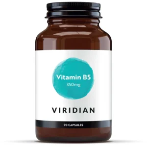 Viridian Vitamin B5 350mg 90 Capsules