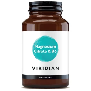 Viridian Magnesium Citrate with Vitamin B6 90 Vegan Capsules