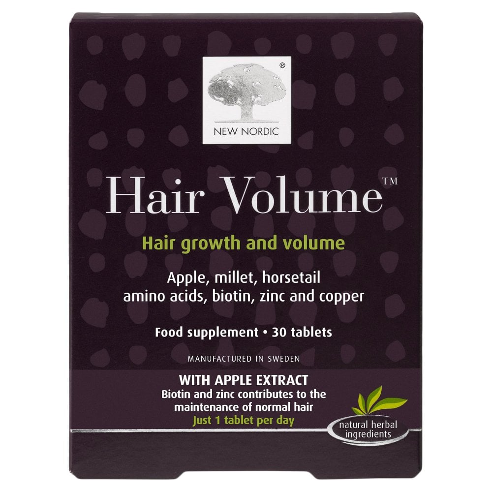 New Nordic Hair Volume 30's Tabs