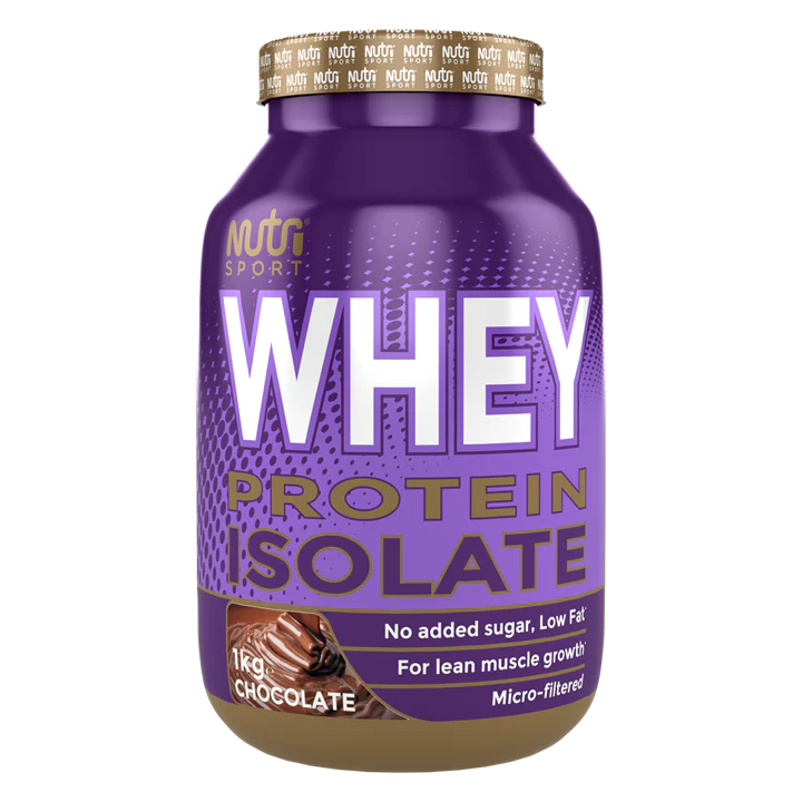 Nutrisport Whey Protein Isolate Chocolate Flavored 1kg