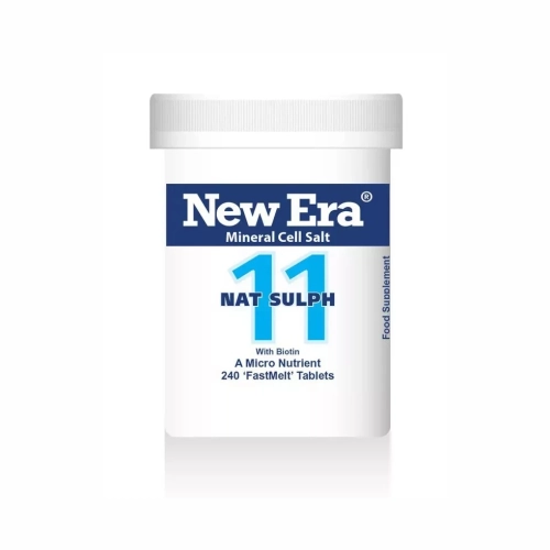 New Era No.11 Nat Sulph 240 Tablets