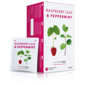 Nutra Raspberry and Peppermint Tea - 20 Sachet