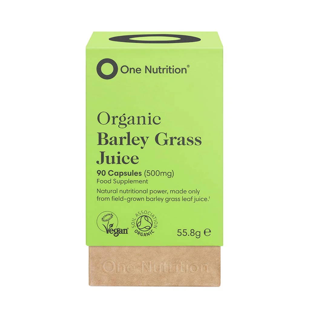 One Nutrition Organic Barley Grass Juice 90 Vegan Capsules